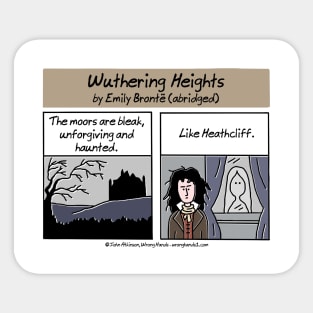 Wuthering Heights (abridged) Sticker